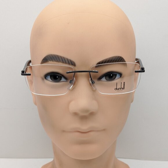 🕶️Made in Italy! Dunhill VDH027 Eyeglasses 56/18 140 | ALT208🕶️ - Picture 8 of 9